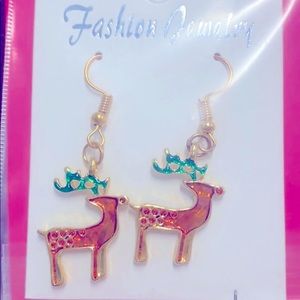 Reindeer Earrings